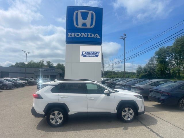 Super White 2021 Toyota RAV4 SUV / Crossover All-Wheel Drive 8-Speed Automatic