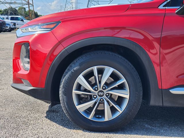 2019 Hyundai Santa Fe SEL Plus Red at DeMontrond Gulf Freeway