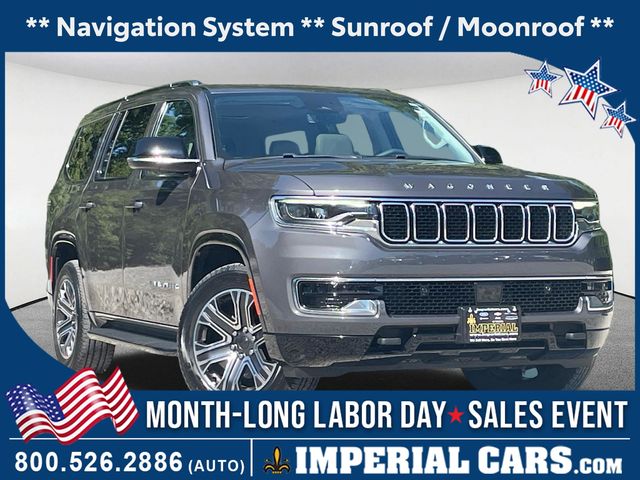 Baltic Gray Metallic Clearcoat 2023 Jeep Wagoneer SUV / Crossover Four-Wheel Drive 8-Speed Automatic