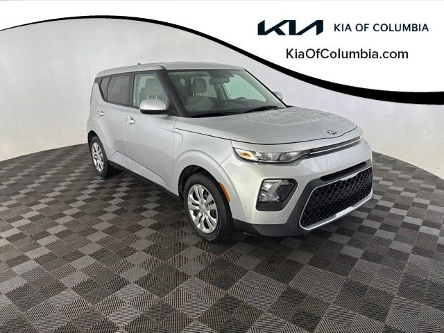 Sparkling Silver 2021 Kia Soul SUV / Crossover Front-Wheel Drive Continuously Variable Transmission