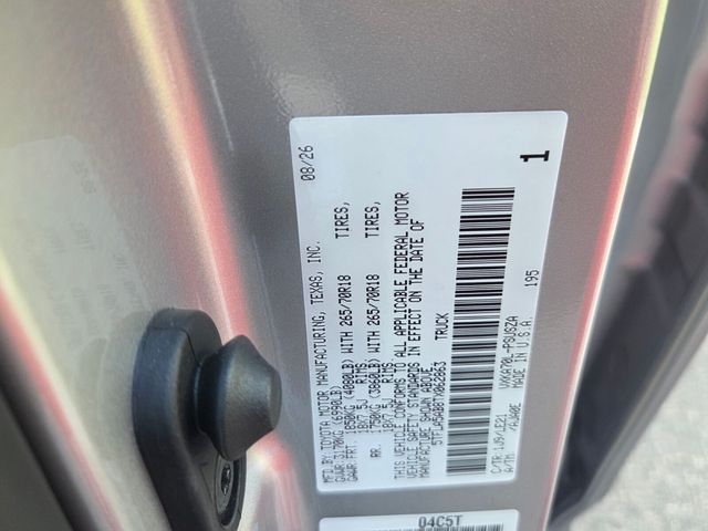 New 2026 Toyota Tundra Truck