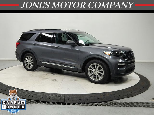 Carbonized Gray Metallic 2021 Ford Explorer SUV / Crossover Rear-Wheel Drive Automatic