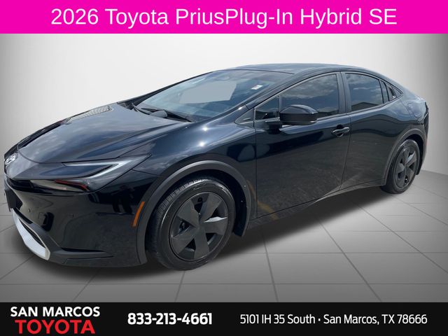 Midnight Black Metallic 2026 Toyota Prius Plug-In Hybrid Hatchback Front-Wheel Drive Continuously Variable Transmission