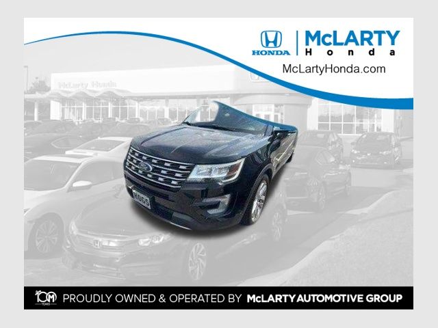 Shadow Black 2017 Ford Explorer SUV / Crossover Front-Wheel Drive 6-Speed Automatic
