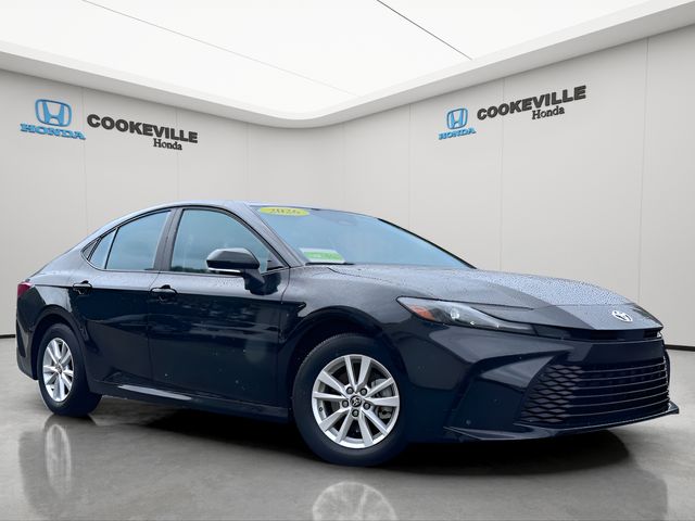 Midnight Black Metallic 2026 Toyota Camry Sedan Front-Wheel Drive Continuously Variable Transmission