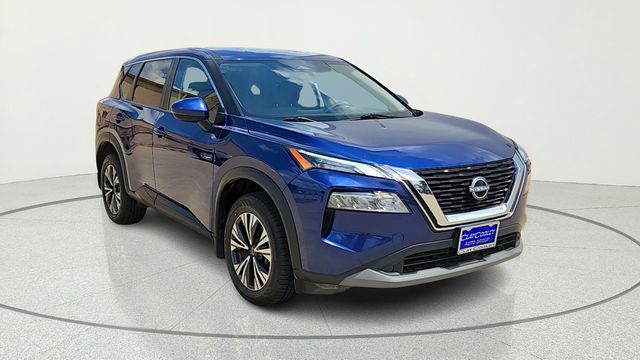Caspian Blue Metallic 2023 Nissan Rogue SV FWD SUV / Crossover Front-Wheel Drive Continuously Variable Transmission