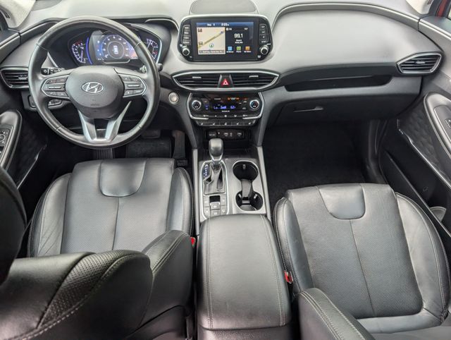 2020 Hyundai Santa Fe Limited Orange at DeMontrond Gulf Freeway