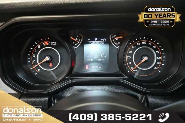 used 2025 Jeep Wrangler car, priced at $32,400