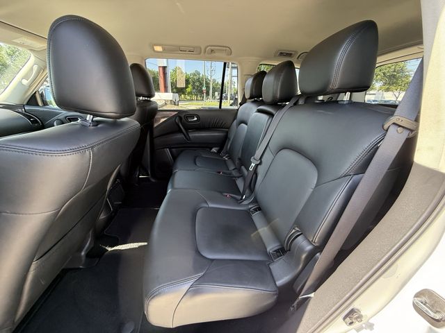2024 Nissan Armada SV White at Texan Dodge Chrysler Jeep Ram