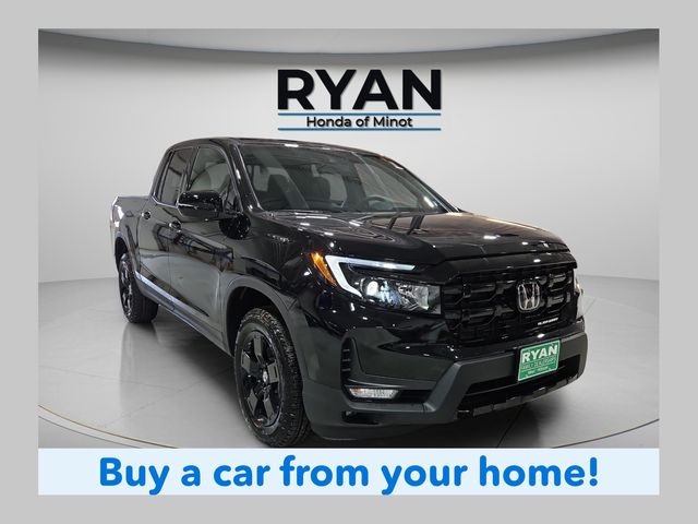 Crystal Black Pearl 2026 Honda Ridgeline Pickup Truck All-Wheel Drive 9-Speed Automatic