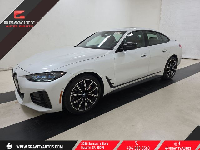 Mineral White Metallic 2023 BMW i4 Sedan Rear-Wheel Drive Automatic