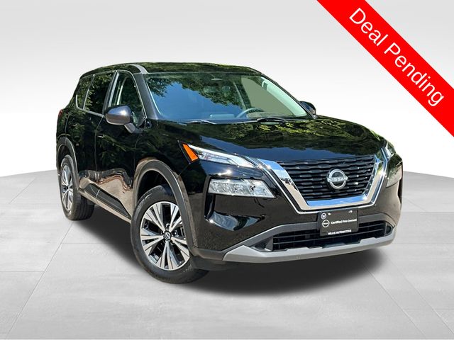 Super Black 2023 Nissan Rogue SUV / Crossover All-Wheel Drive Continuously Variable Transmission