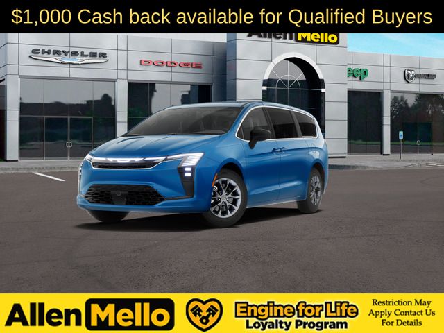 Hydro Blue Pearlcoat 2027 Chrysler Pacifica Minivan All-Wheel Drive 9-Speed Automatic