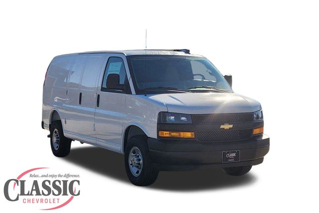 Summit White 2025 Chevrolet Express Cargo 2500 RWD Van Rear-Wheel Drive 8-Speed Automatic Overdrive
