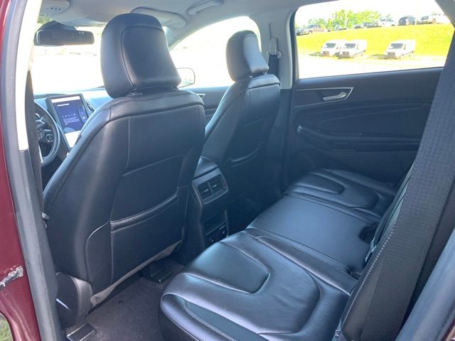 Certified Used 2022 Red Ford Titanium image 18