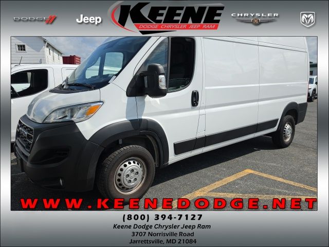 Bright White Clearcoat 2025 RAM ProMaster Van 9-Speed Automatic