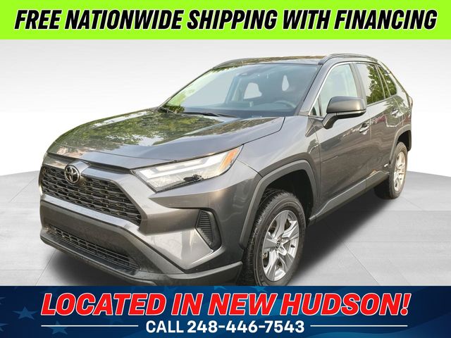 Magnetic Gray Metallic 2025 Toyota RAV4 Hybrid SUV / Crossover All-Wheel Drive Continuously Variable Transmission
