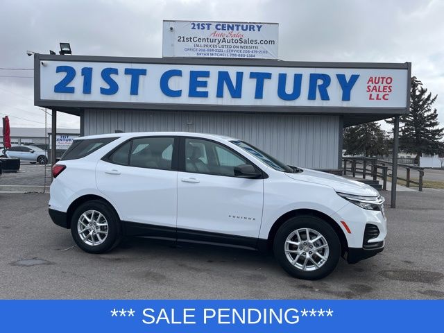 Summit White 2024 Chevrolet Equinox SUV / Crossover Four-Wheel Drive 6-Speed Automatic Overdrive