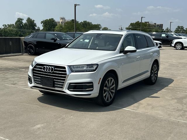 Glacier White 2019 Audi Q7 SUV / Crossover All-Wheel Drive 8-Speed Automatic
