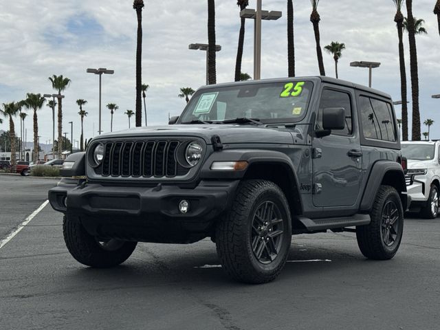 Anvil Clear Coat 2025 Jeep Wrangler SUV / Crossover Four-Wheel Drive 6-Speed Manual