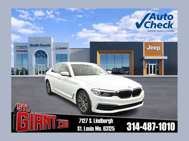 Alpine White 2019 BMW 5 Series Sedan All-Wheel Drive 8-Speed Automatic