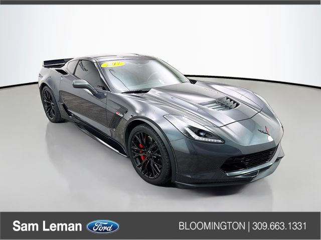 Watkins Glen Gray Metallic 2017 Chevrolet Corvette Z06 2LZ Coupe RWD Coupe Rear-Wheel Drive 8-Speed Automatic