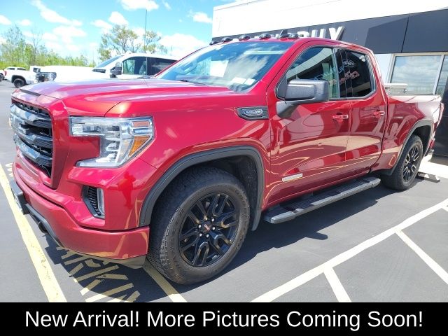 Cayenne Red Tintcoat 2021 GMC Sierra 1500 Elevation Double Cab 4WD Pickup Truck Four-Wheel Drive 8-Speed Automatic