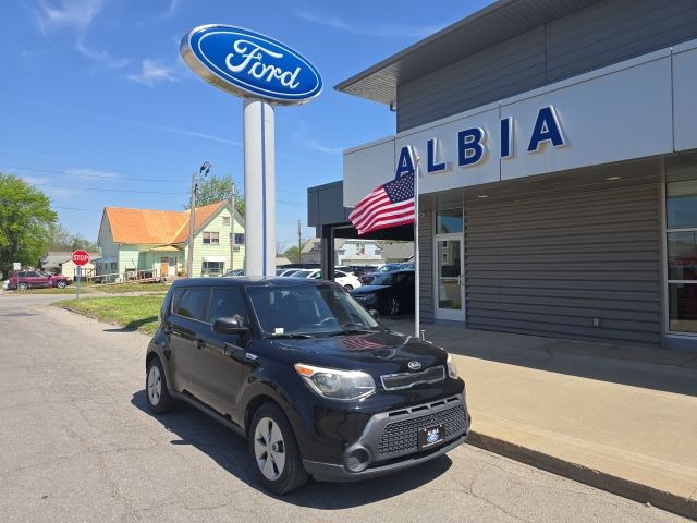 Shadow Black 2016 Kia Soul Base Wagon Front-Wheel Drive 6-Speed Automatic