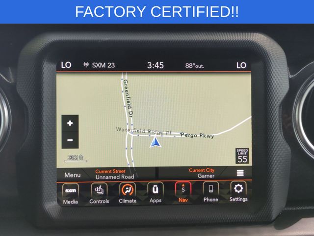 Used 2021 Silver Jeep Unlimited Sahara Altitude image 22