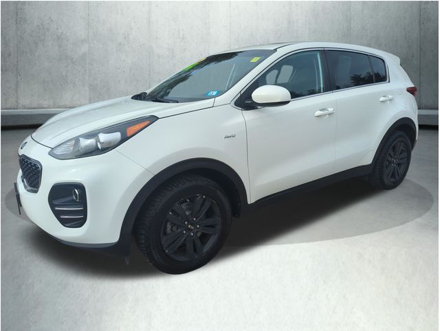 Clear White 2018 Kia Sportage LX AWD SUV / Crossover All-Wheel Drive 6-Speed Automatic Overdrive