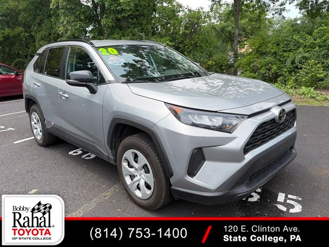 Silver Sky Metallic 2020 Toyota RAV4 SUV / Crossover All-Wheel Drive 8-Speed Automatic
