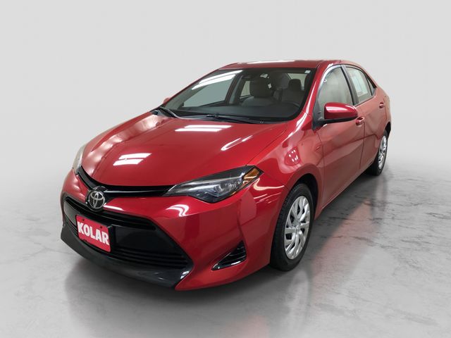 Barcelona Red Metallic 2017 Toyota Corolla Sedan Front-Wheel Drive Continuously Variable Transmission