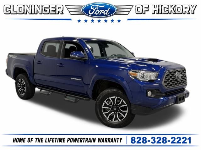 Blue Crush Metallic 2023 Toyota Tacoma Pickup Truck Four-Wheel Drive 6-Speed Automatic