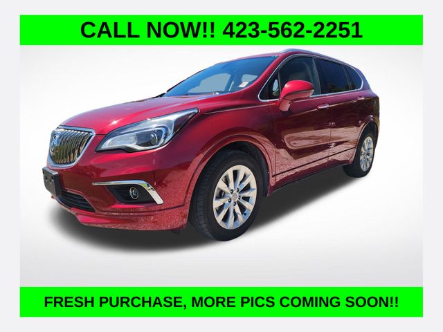 Chili Red Metallic 2017 Buick Envision SUV / Crossover Front-Wheel Drive 6-Speed Automatic