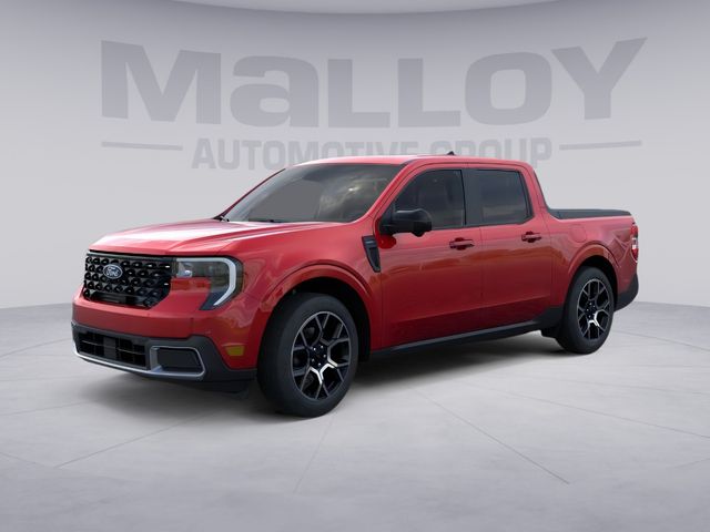 Ruby Red 2026 Ford Maverick Lariat SuperCrew AWD Pickup Truck All-Wheel Drive 8-Speed Automatic