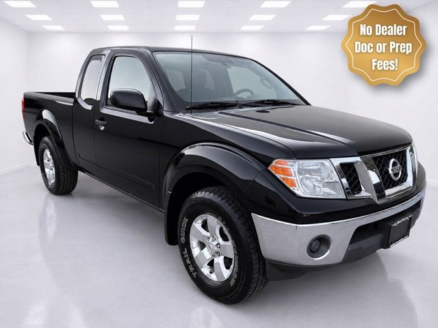 Super Black Metallic 2010 Nissan Frontier Pickup Truck Four-Wheel Drive 5-Speed Automatic Overdrive