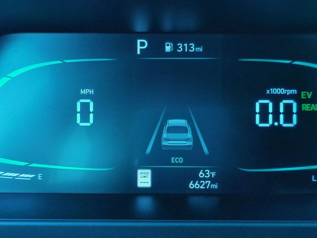 used 2025 Hyundai Elantra Hybrid car, priced at $23,491