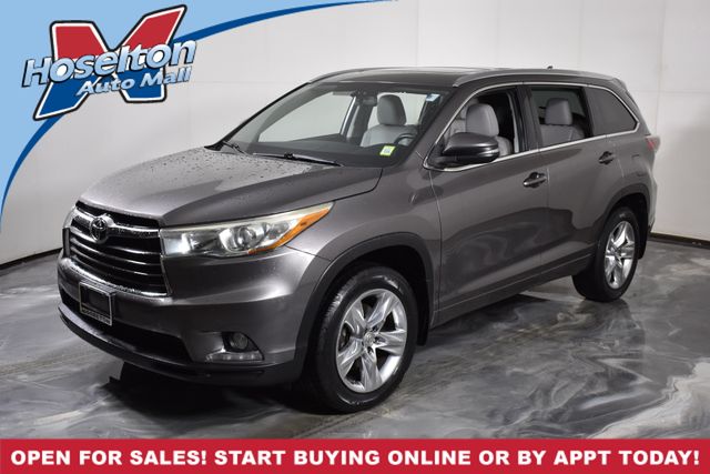 Predawn Gray Mica 2014 Toyota Highlander Limited AWD SUV / Crossover All-Wheel Drive 6-Speed Automatic Overdrive