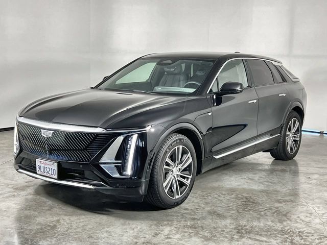 Stellar Black Metallic 2023 Cadillac LYRIQ SUV / Crossover Rear-Wheel Drive 1-Speed Automatic