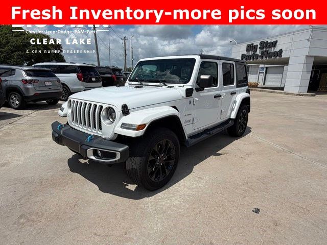 2023 Jeep Wrangler Sahara 4xe White at Big Star Chrysler Jeep Dodge Ram 