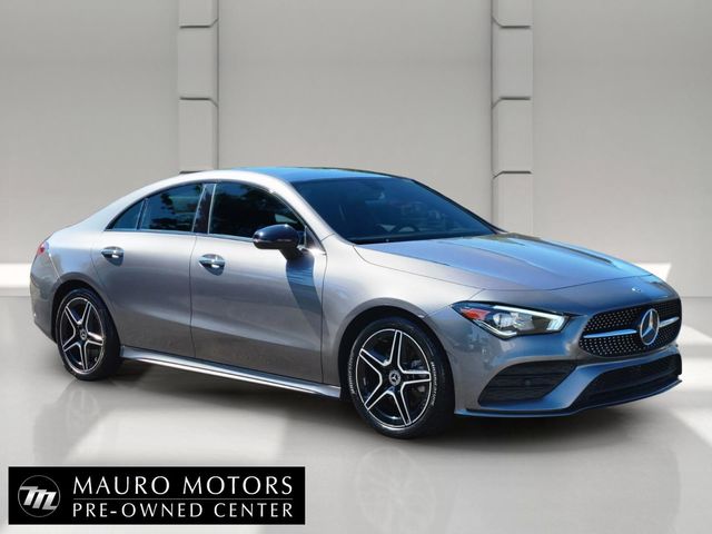Mountain Gray Metallic 2023 Mercedes-Benz CLA 250 4MATIC Coupe All-Wheel Drive 7-Speed Automatic