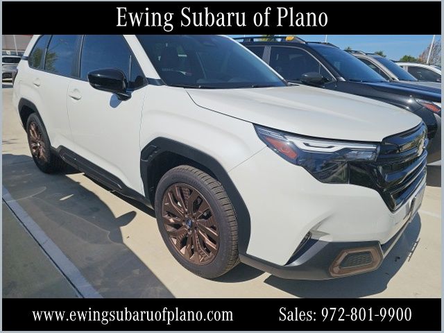 Crystal Black Silica 2026 Subaru Forester SUV / Crossover All-Wheel Drive Continuously Variable Transmission