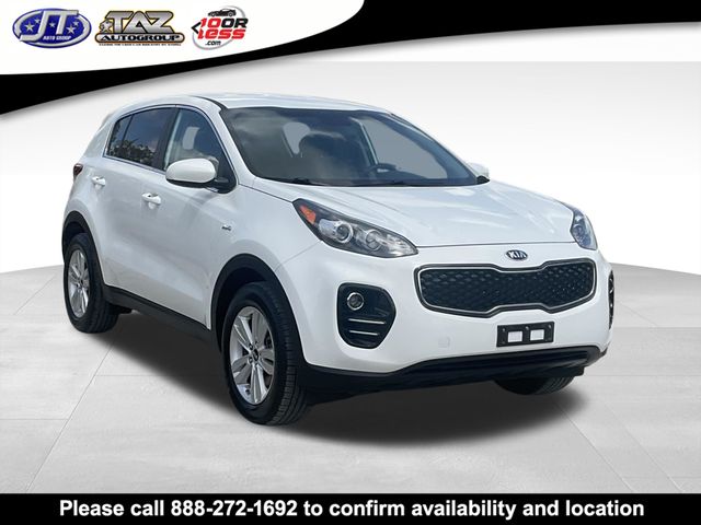 Clear White 2017 Kia Sportage LX AWD SUV / Crossover All-Wheel Drive 6-Speed Automatic