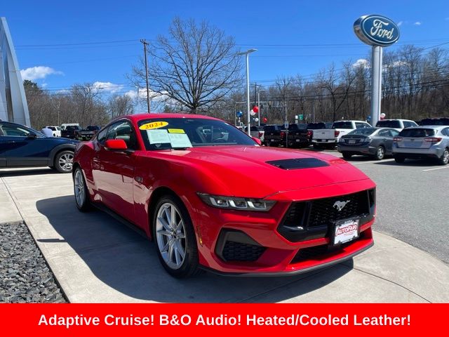 Race Red 2024 Ford Mustang GT Premium Fastback RWD Coupe Rear-Wheel Drive Automatic