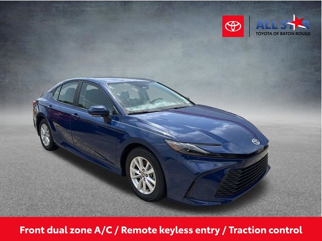 Reservoir Blue 2025 Toyota Camry Sedan Front-Wheel Drive Continuously Variable Transmission