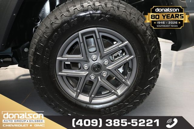 used 2025 Jeep Wrangler car, priced at $32,400