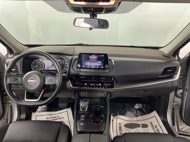 2023 Brilliant Silver Metallic Nissan Rogue SV FWD SUV