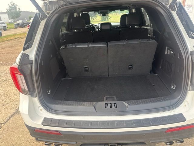 2025 Star White Metallic Tri-Coat Ford Explorer ST 4X4 SUV
