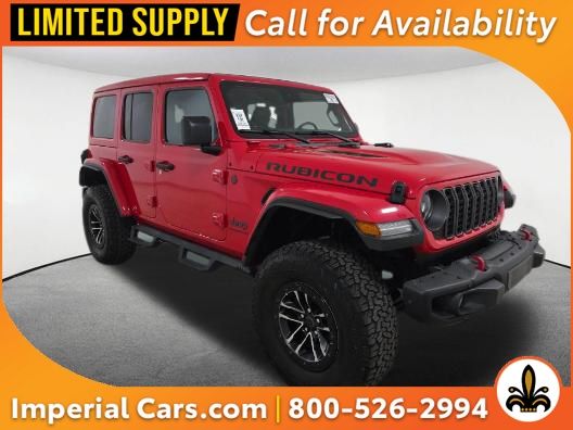 Firecracker Red Clearcoat 2024 Jeep Wrangler SUV / Crossover Four-Wheel Drive 8-Speed Automatic