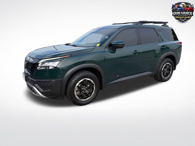 Black (Obsidian Green Pearl) 2025 Nissan Pathfinder SUV / Crossover All-Wheel Drive 9-Speed Automatic